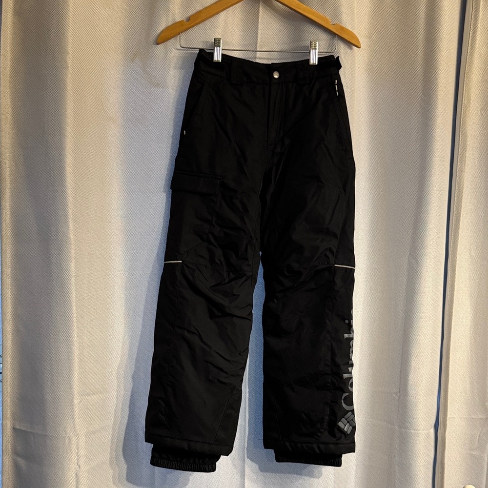 Columbia Kids Black Snow Pants 10/12